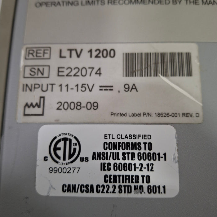 CareFusion LTV 1200 Ventilator