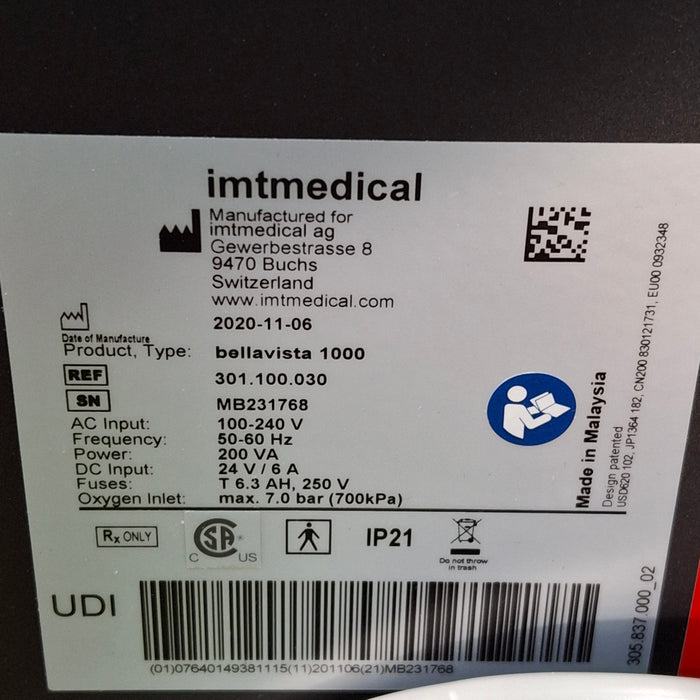 Vyaire Medical Bellevista 1000 Ventilator