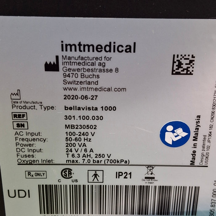 Vyaire Medical Bellevista 1000 Ventilator