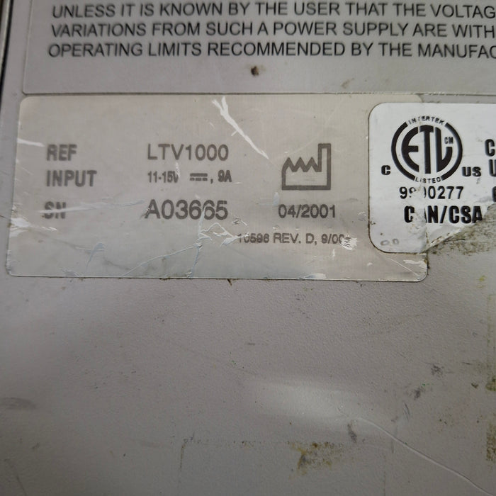 CareFusion LTV 1000 Ventilator