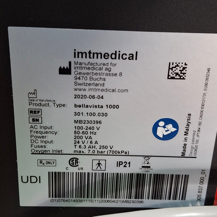 Vyaire Medical Bellevista 1000 Ventilator