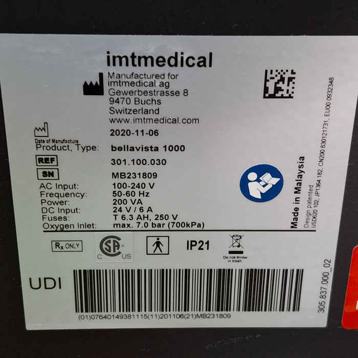 Vyaire Medical Bellevista 1000 Ventilator