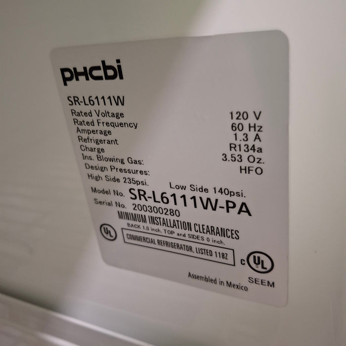 Panasonic PHCBI SR-L611W Laboratory Refrigerator