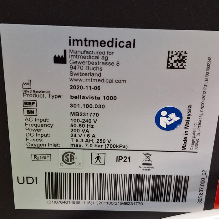 Vyaire Medical Bellevista 1000 Ventilator