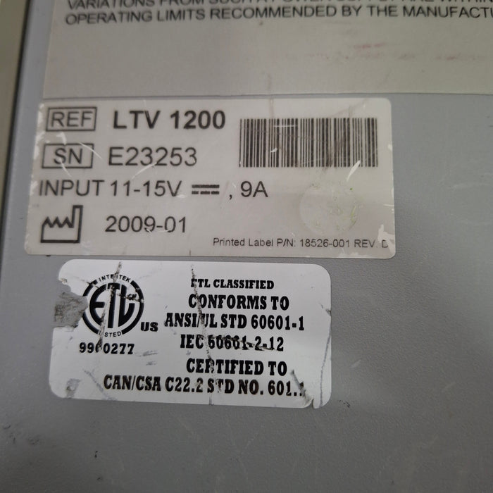 CareFusion LTV 1200 Ventilator