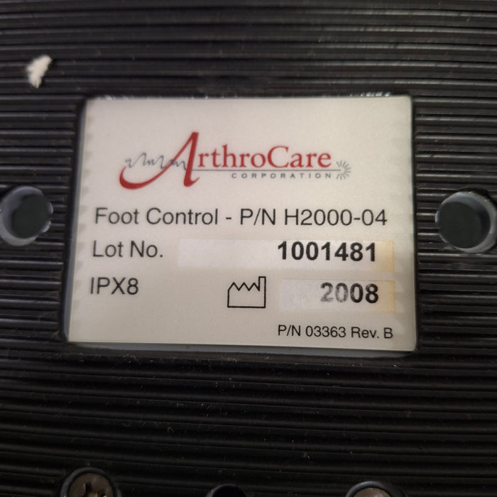 ArthroCare Corporation Coblator System 2000 Plasma Surgery System