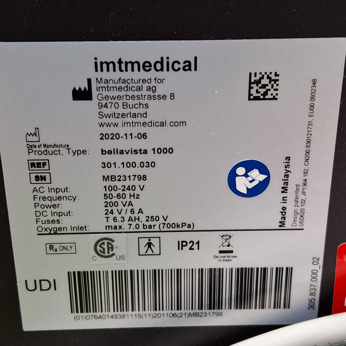 Vyaire Medical Bellevista 1000 Ventilator