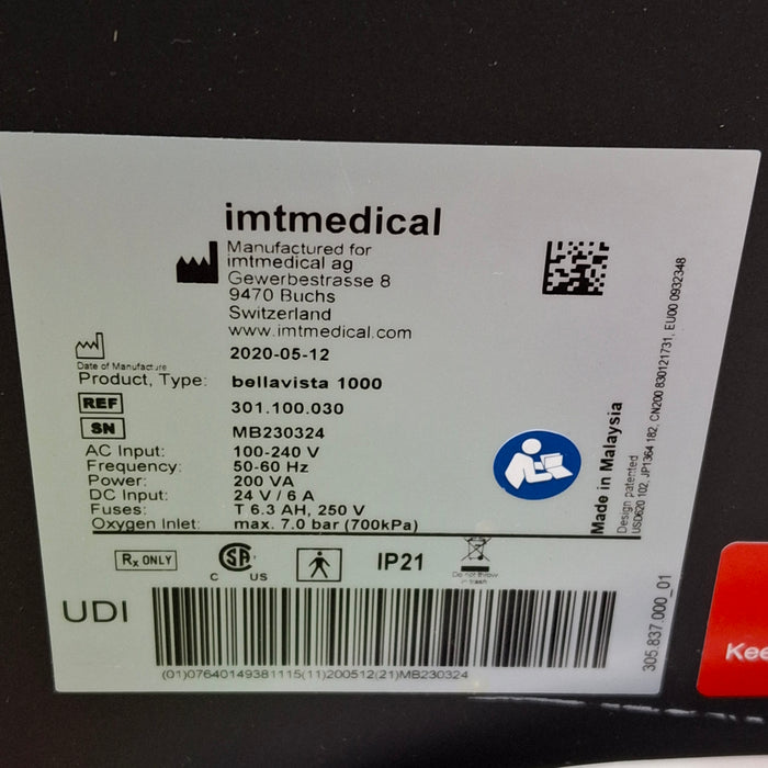 Vyaire Medical Bellevista 1000 Ventilator