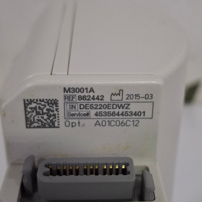 Philips M3001A-A01C06C12 Fast SpO2, NIBP, 12 lead ECG, Temp, IBP MMS Module