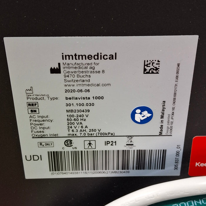 Vyaire Medical Bellevista 1000 Ventilator