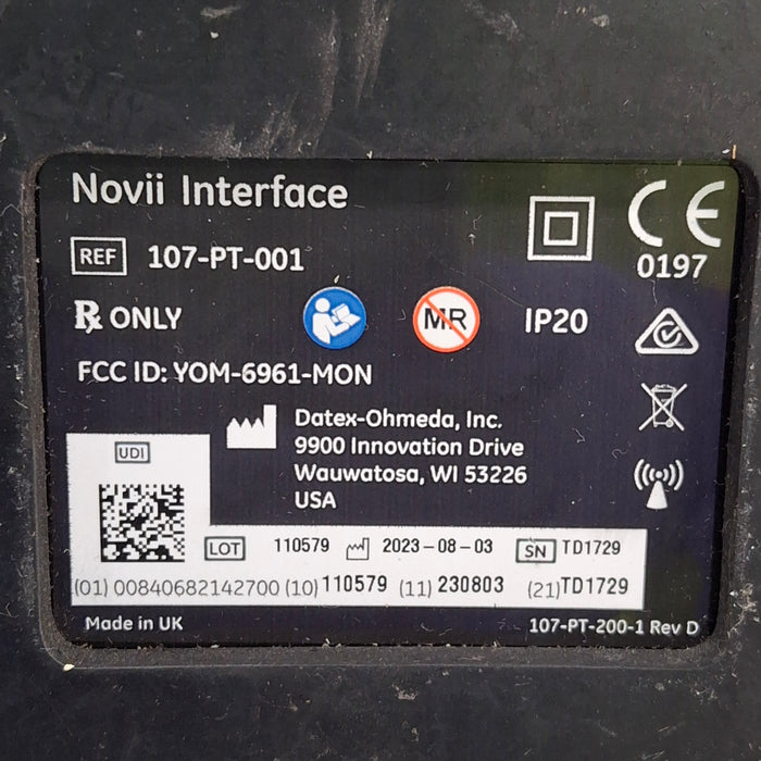 Monica Healthcare Limited 107-PT-001 Fetal Monitor