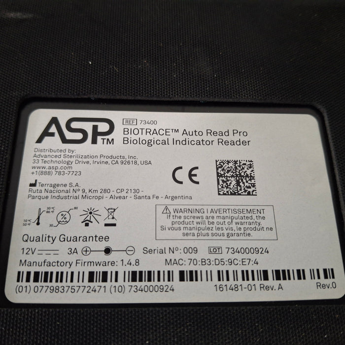 ASP Biotrace Auto Read Pro Biological Indicator Reader