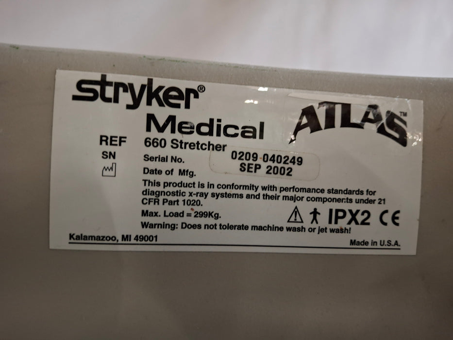 Stryker Stryker Atlas 660 Big Wheel Beds & Stretchers reLink Online