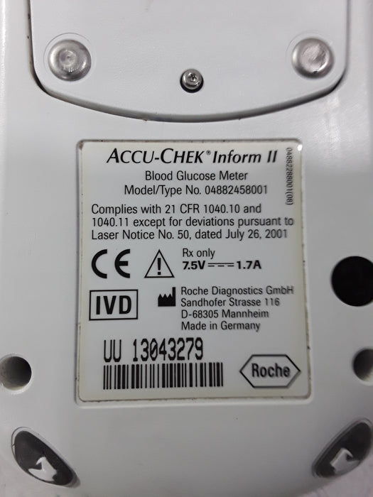 Roche Diagnostics Accu-Check Inform II Blood Glucose Meter