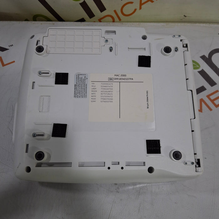 GE Healthcare MAC 2000 ECG