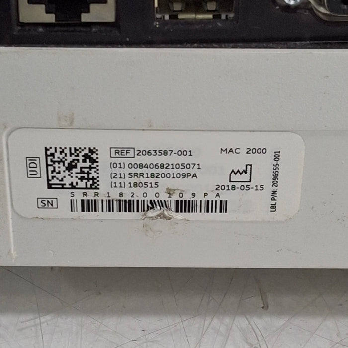 GE Healthcare MAC 2000 ECG