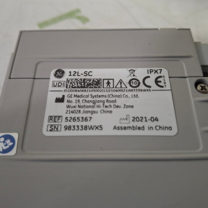 GE Healthcare 12L-SC Linear Transducer