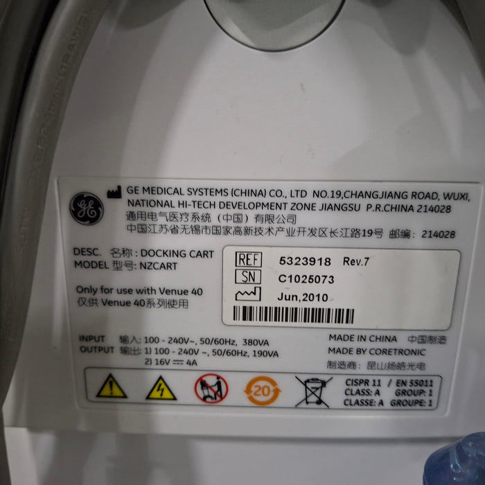 GE Healthcare Venue 40 Ultrasound