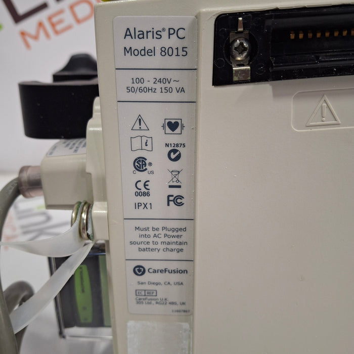 CareFusion Alaris 8015 Large Screen POC Infusion Pump