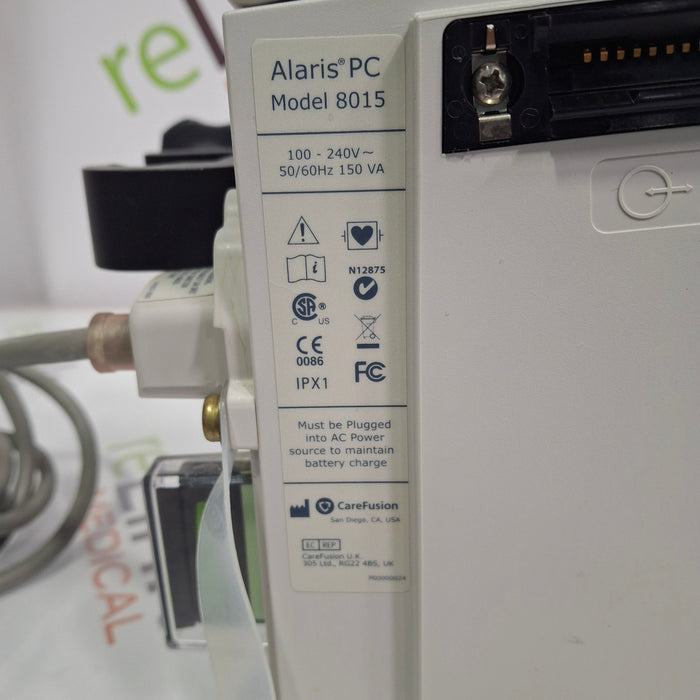 CareFusion Alaris 8015 Large Screen POC Infusion Pump