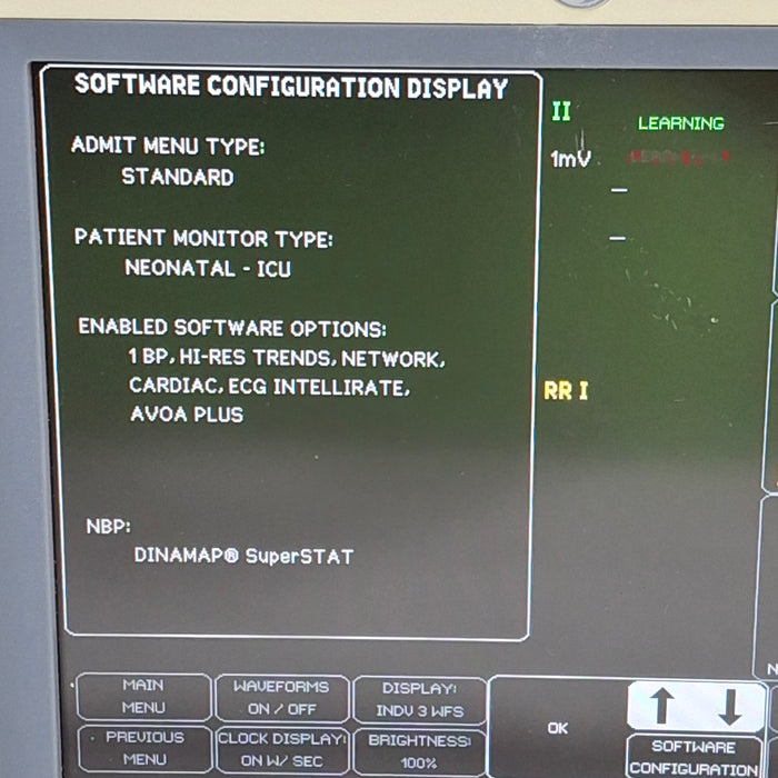 GE Healthcare Dash 4000 - GE/Nellcor SpO2 Patient Monitor