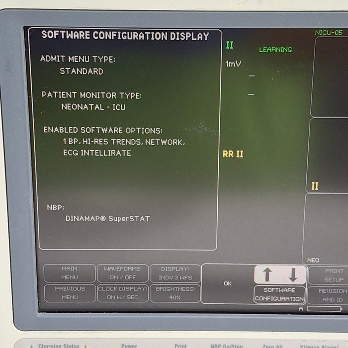 GE Healthcare Dash 4000 - GE/Nellcor SpO2 Patient Monitor