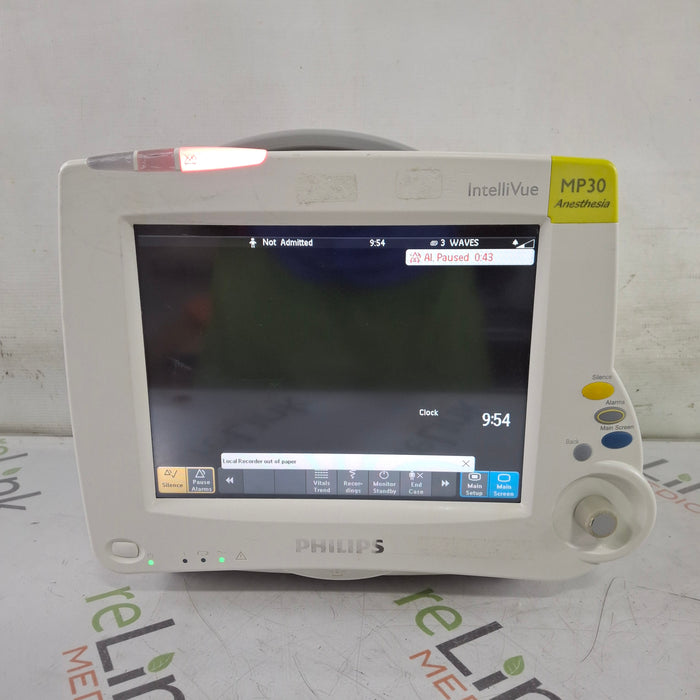 Philips IntelliVue MP30 - Anesthesia Patient Monitor