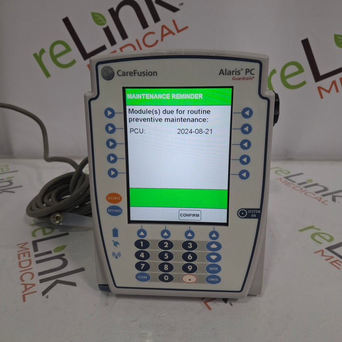CareFusion Alaris 8015 Large Screen POC Infusion Pump