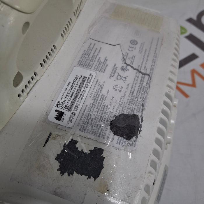 GE Healthcare Dash 4000 - GE/Nellcor SpO2 Patient Monitor