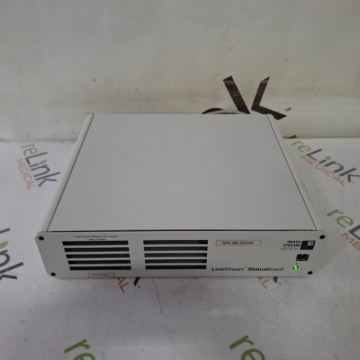 Image Stream Medical LiveStream StatusBoard