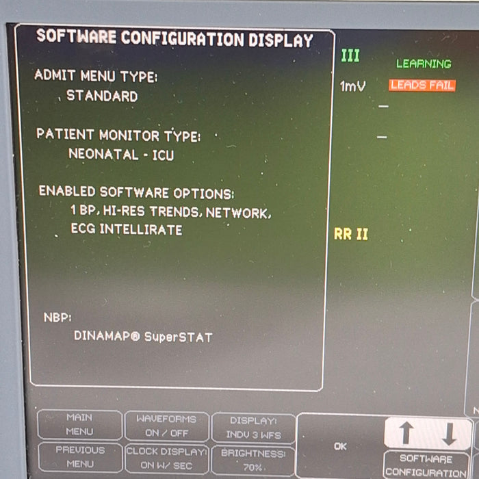 GE Healthcare Dash 4000 - GE/Nellcor SpO2 Patient Monitor