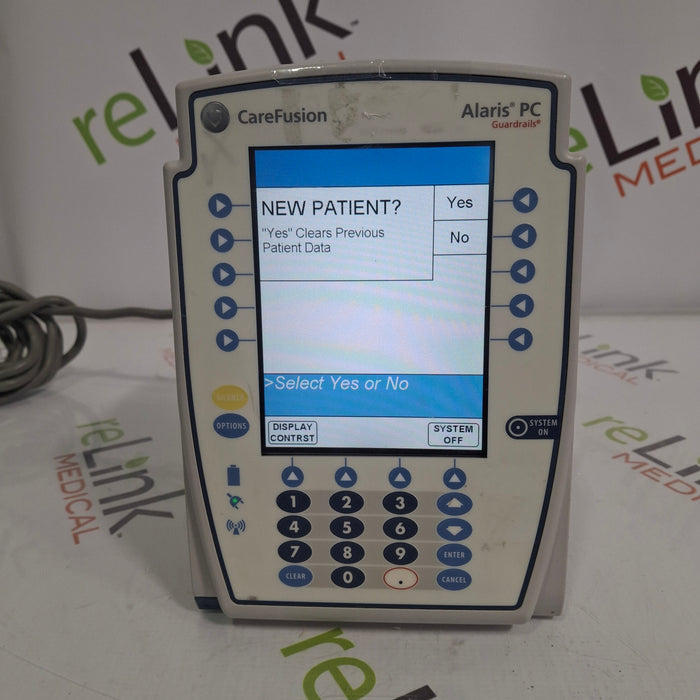 CareFusion Alaris 8015 Large Screen POC Infusion Pump