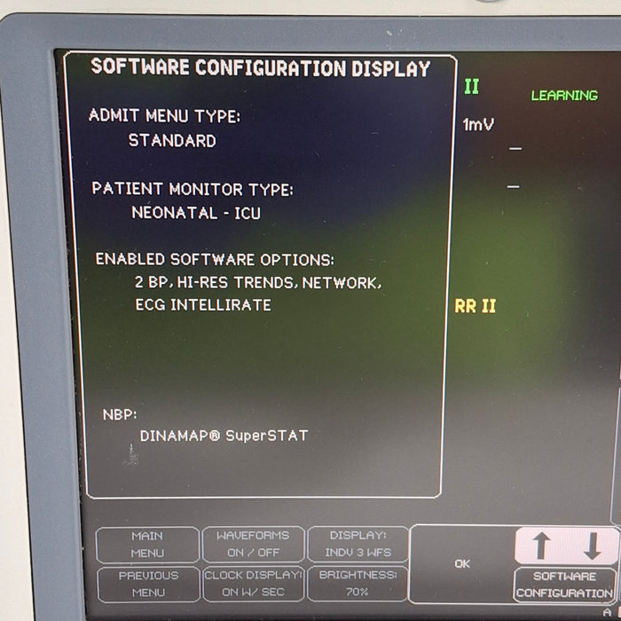 GE Healthcare Dash 4000 - GE/Nellcor SpO2 Patient Monitor