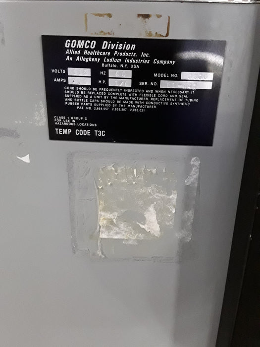 Gomco 3830 Uterine Aspirator