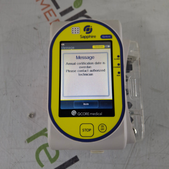 QCore Medical Sapphire Epidural Infusion Pump