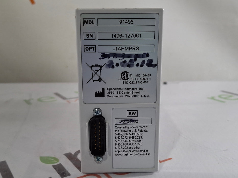 Spacelabs Healthcare 91496 Multiparameter Module