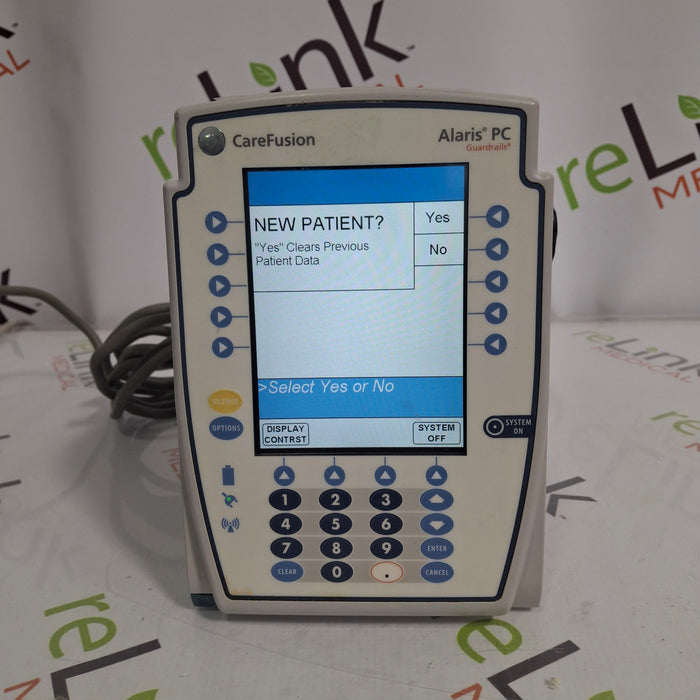 CareFusion Alaris 8015 Large Screen POC Infusion Pump