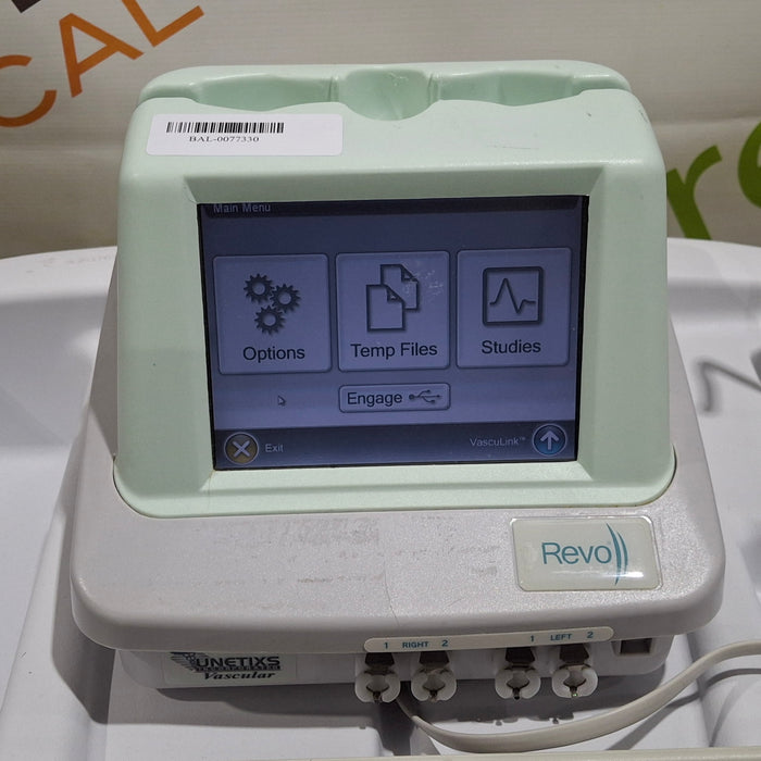 Unetixs Vascular Revo Model 12950 Peripheral Vascular System