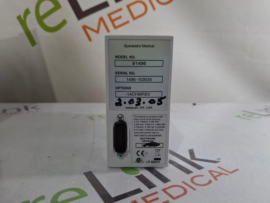 Spacelabs Healthcare 91496 Multiparameter Module