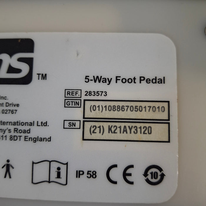 DePuy FMS Nextra 283573 5 Way Foot Pedal