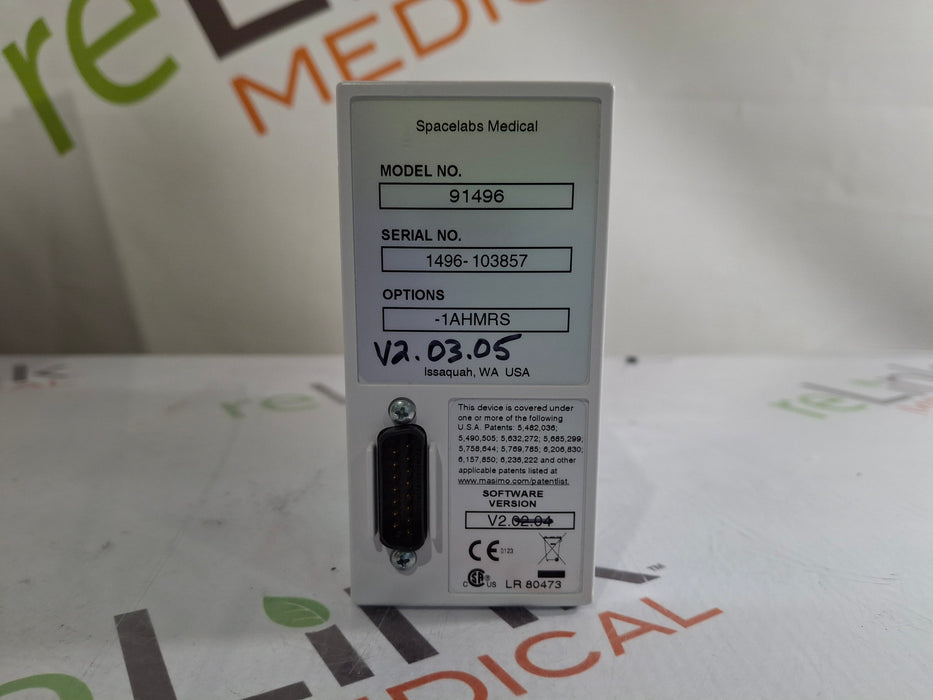 Spacelabs Module Spacelabs Healthcare 91496 Multiparameter Module