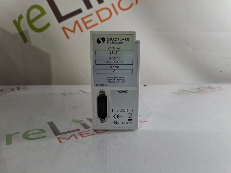 Spacelabs Healthcare Ultraview SL 91517 Multigas Analyzer
