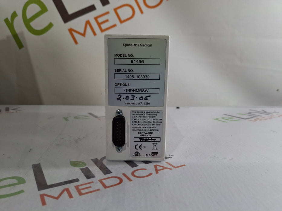 Spacelabs Healthcare 91496 Multiparameter Module