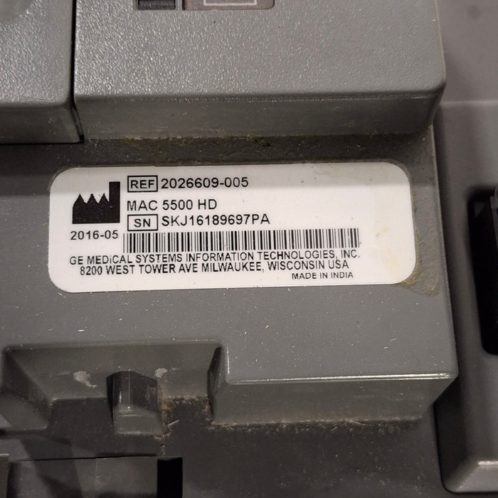 GE Healthcare MAC 5500 HD ECG without CAM Module