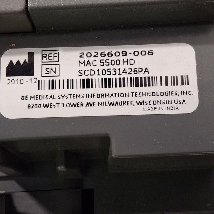 GE Healthcare MAC 5500 HD ECG without CAM Module