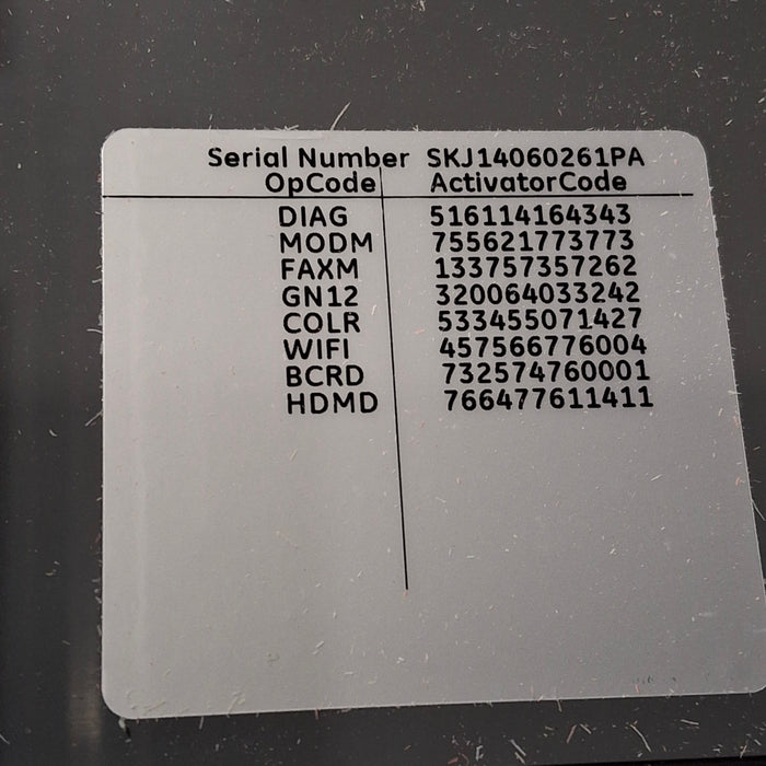 GE Healthcare MAC 5500 HD ECG without CAM Module