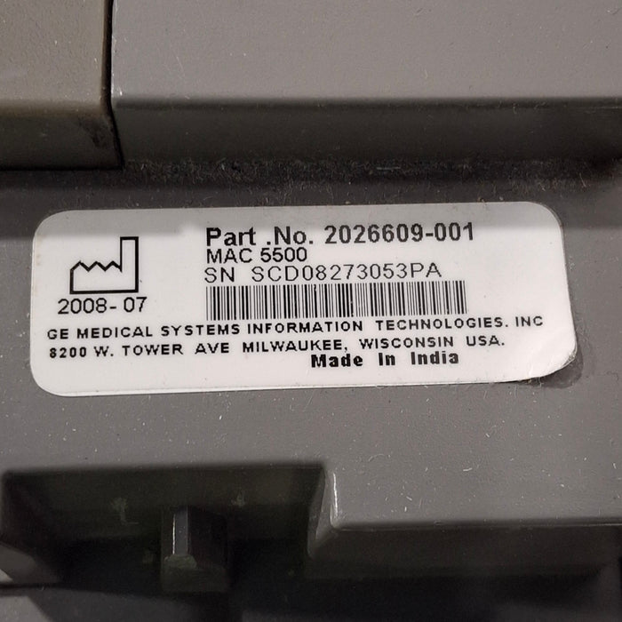 GE Healthcare MAC 5500 ECG without CAM Module