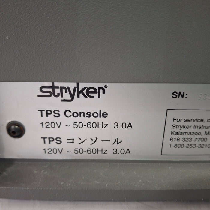 Stryker TPS Console Total Performance System