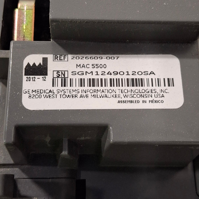 GE Healthcare MAC 5500 HD ECG without CAM Module