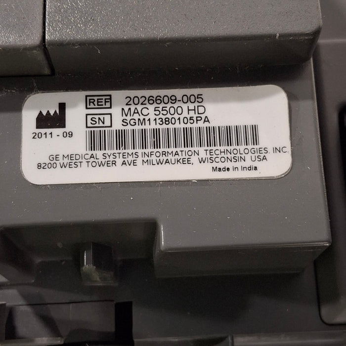 GE Healthcare MAC 5500 HD ECG without CAM Module